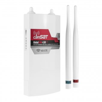 Camsat GlobalCAM4.5G - Router 4G/LTE pentru camere IP, 2 porturi PoE, de exterior