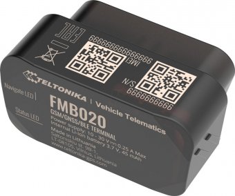 Teltonika FMB020 - Tracker GPS, monitorizare auto, conectare OBD