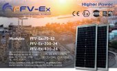 Cortem PFV-Ex-200-24 - Panou fotovoltaic, 200Wp, certificare ATEX